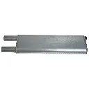 C5ZZ-5230-D  Transverse Muffler Single Exhaust V8 1965-1966.webp