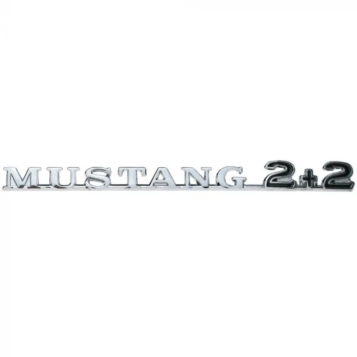 C5ZZ-16098-C Fender Emblem Mustang 2+2 Fastback 65-66.webp