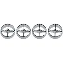 C6AZ-19A671-A     Air Conditioner Register Set Of 4 1966.webp
