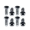 50398-SK  Taillight Bezel Screw Stainless Steel Set 1965-1966.webp