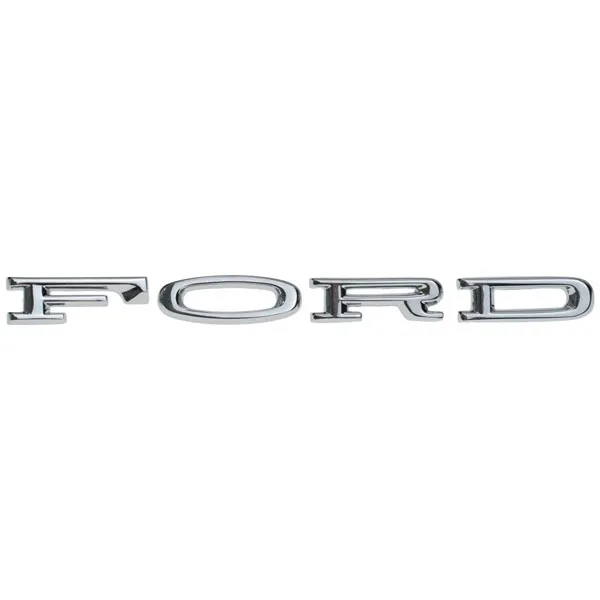 [C4OZ-6240282-SK] FORD hood letters set stick-on 64-66