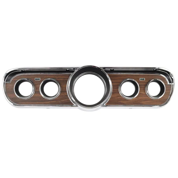 [C5ZZ-10838-BMI] Instrument Bezel Pony Woodgrain Insert 65-66