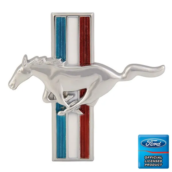 Running Horse Fender Emblem Pin-On LH 64-66