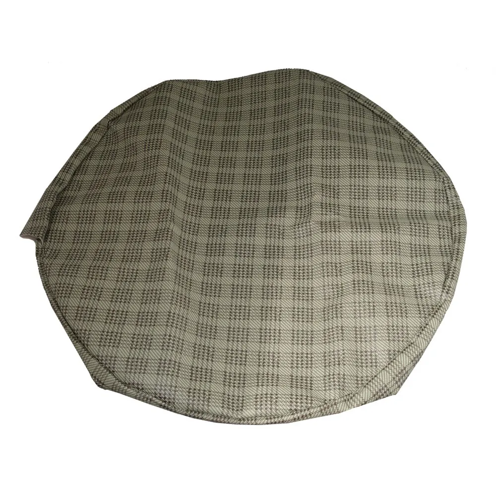 [TC-PLD-14V] Tire cover plaid 14 inch 64-73