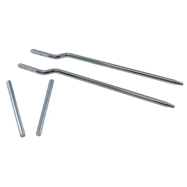 [C5ZZ-7604114-K] Sunvisor Rods & Pins Set Convertible 64-66