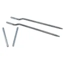 Sunvisor Rods & Pins Set Convertible 64-66