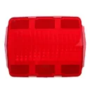 Tail Light Lens W/FoMoCo Logo Concours 64-66 Each