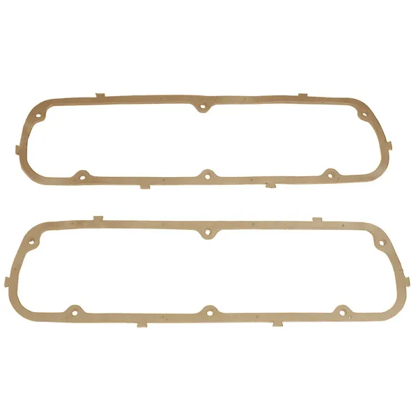 [C2OZ-6584-AC] Valve Cover Gasket Small Block Cork Pair 64-73