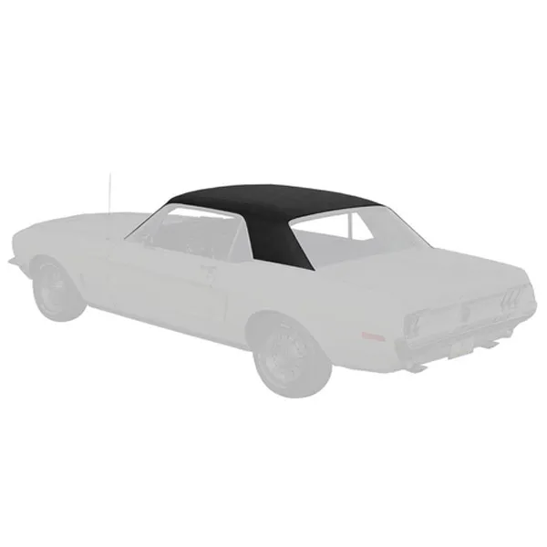 [VT-65-BK] Vinyl Top Black Hardtop 65-66