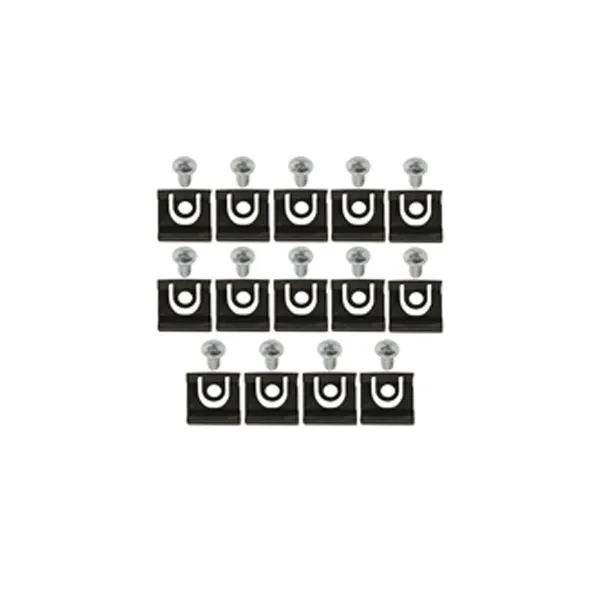 Window Molding Clip & Screw Set Convertible 65