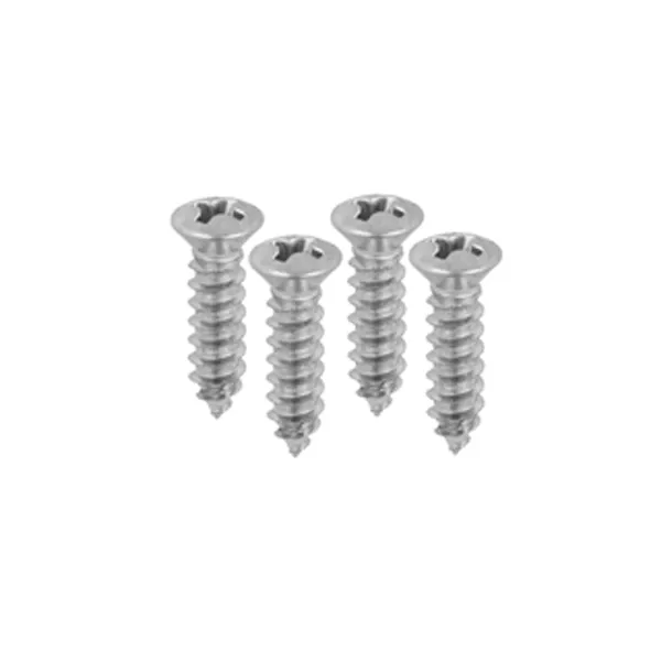 [13N-01] Windshield Molding Screw Set 4-Piece Convertible 65-67
