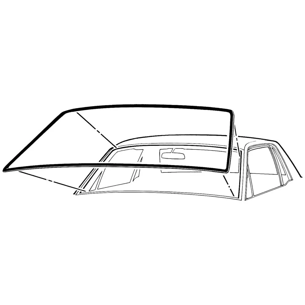 Windshield Seal Weatherstrip 64-68