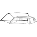 Windshield Seal Weatherstrip 64-68