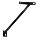 Bumper bracket front outer LH 64-66