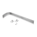 Grille Molding Aluminum Polished Right 64-66