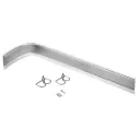 Grille Molding Aluminum Polished Left 64-66