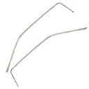 Drip Rail Hardtop Molding Stainless Steel Polished 64-66