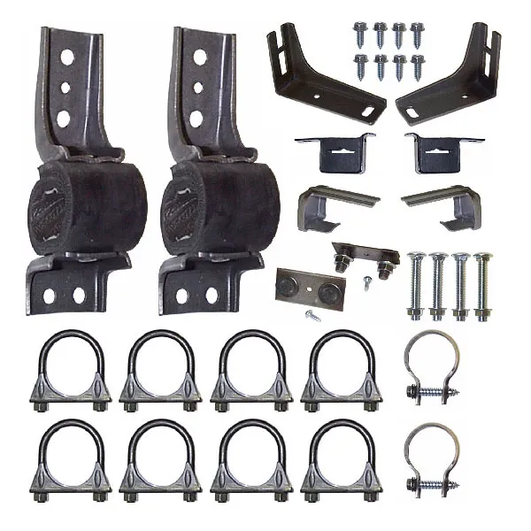 [C5ZZ-5257-2AHMK] Exhaust hanger kit 260-289 for dual (GT) exhaust 65-66
