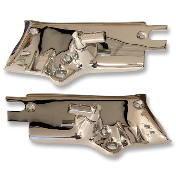 Convertible sun visor brackets LH+RH 64-66