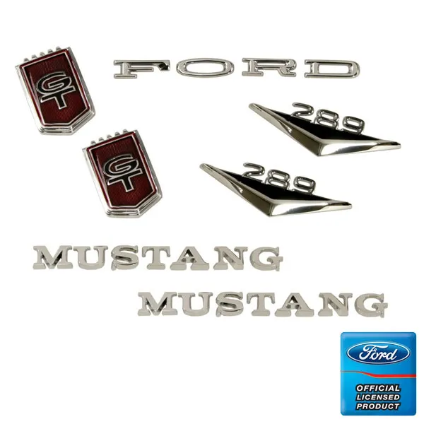 [C5ZZ-65402828GT] Fastback/Hardtop Emblem Set GT 65