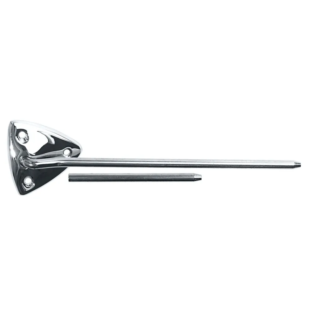 Sun visor bracket & rod left or right coupe/fastback 64-66