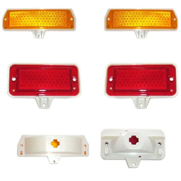 Mustang marker light ass front and rear incl seals 71-73