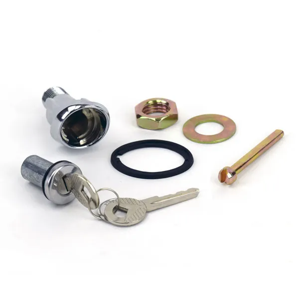 Trunk lock cylinder sleeve and key kit 65-66