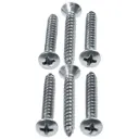 Rear window molding screws hardtop 67-68