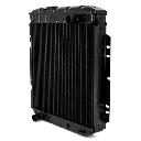 Radiator 3 row copper 144/170/200 6 cil 64-66
