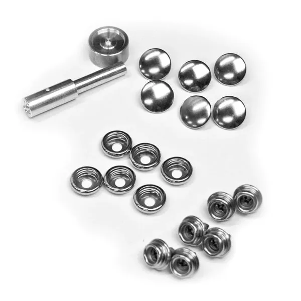 [22-0060-000] Convertible Top Boot Snap Fastener Kit 64-66