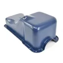 Engine oil pan steel blue 260/302 64-73