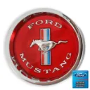 Wheel Cap Styled Steel Red Each 64-68