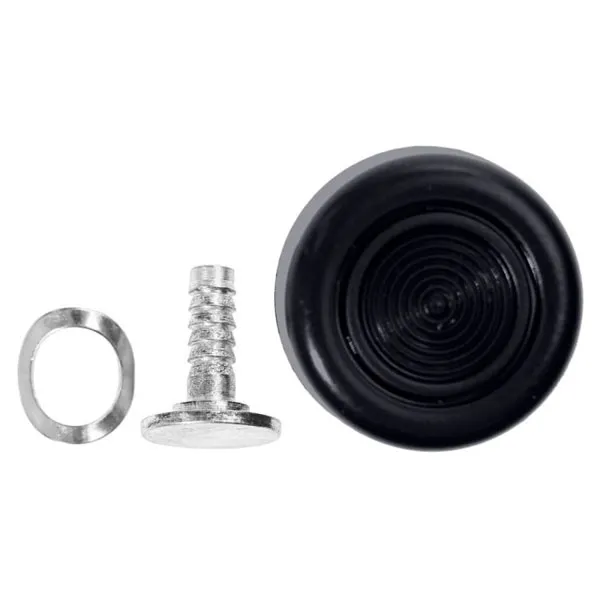 Window crank knob & pin Black 68-73