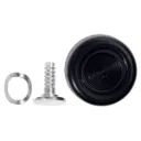 Window crank knob & pin Black 68-73