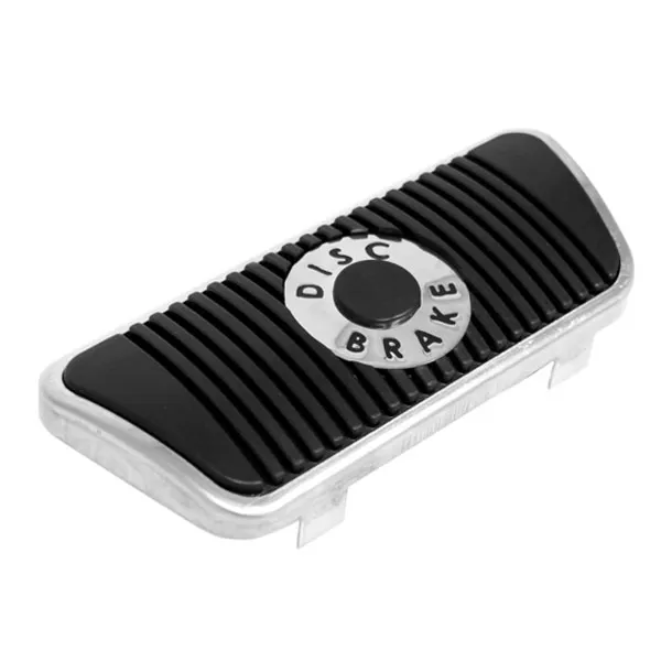 Disc brake pedal pad auto incl frame 65-67