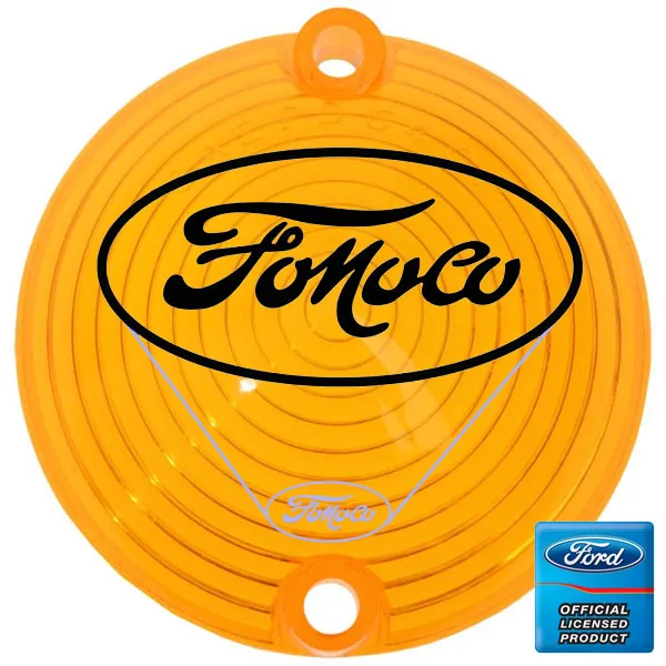 [C5ZZ-13208-AR] Parking lens w/FoMoCo logo each 65-66