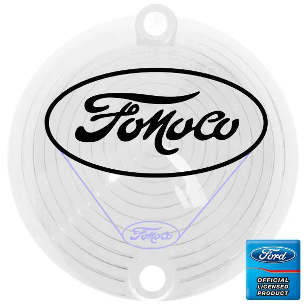 Parking lens w/FoMoCo logo each 64-66