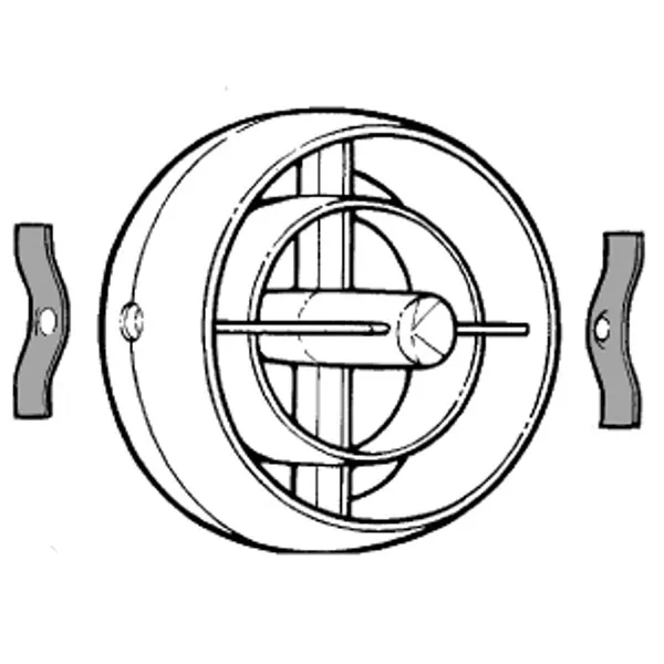 [C3AZ-19A683-K] AC register retainer clips 64-66