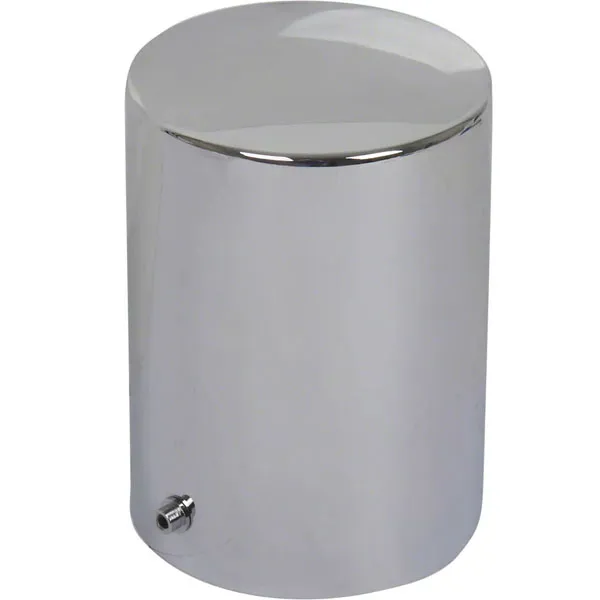 Chrome oil filter cover - bolted 64-73