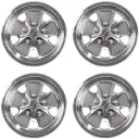 Styled steel plastic hub caps 14" 64-67