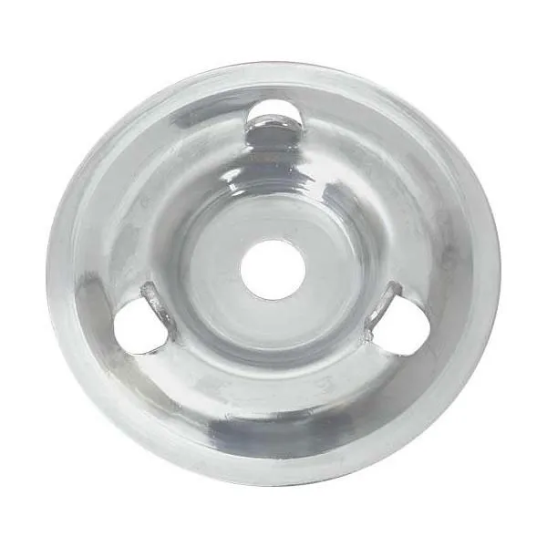 [C5ZZ-1424-C] Spare wheel hold down plate chrome 64-67