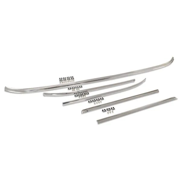 Windshield molding set fastback/hardtop 65-68