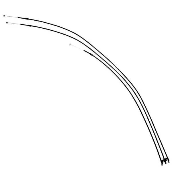 Heater control cables w/o AC 67-68