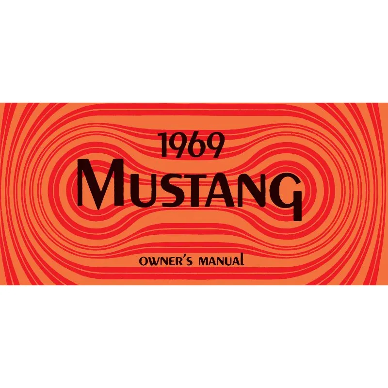 Owners Manual 1969