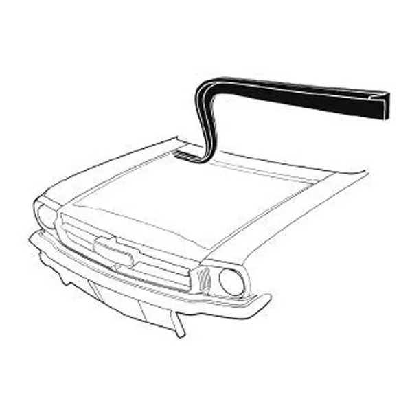 Cowl to Hood Seal 67-68